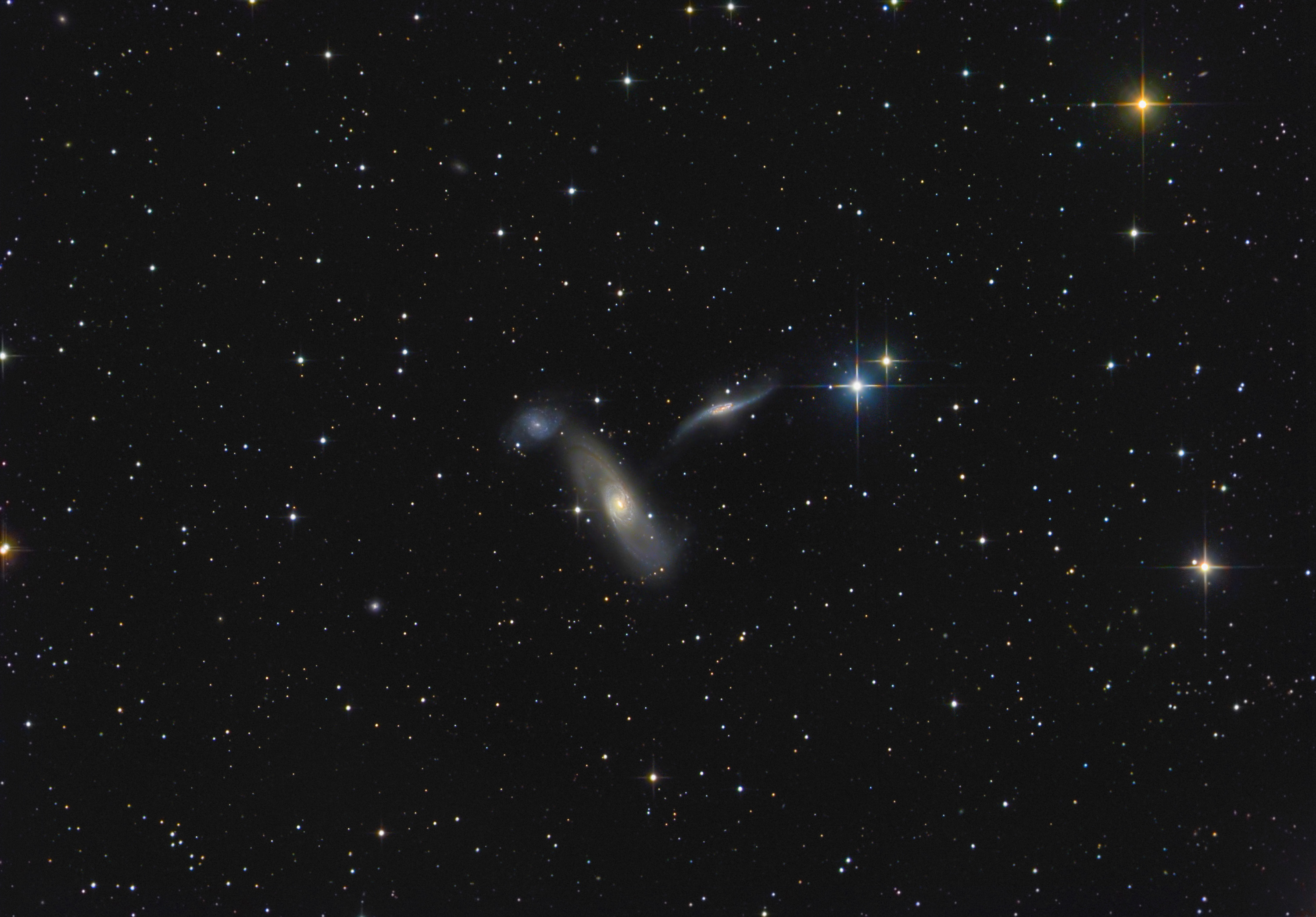 Klostersternwarte NGC5566Gruppe 202003 25 0416L 20180315 21RGB 704min