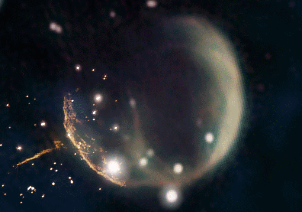 CTB 1 Supernova NRAO Klostersternwarte