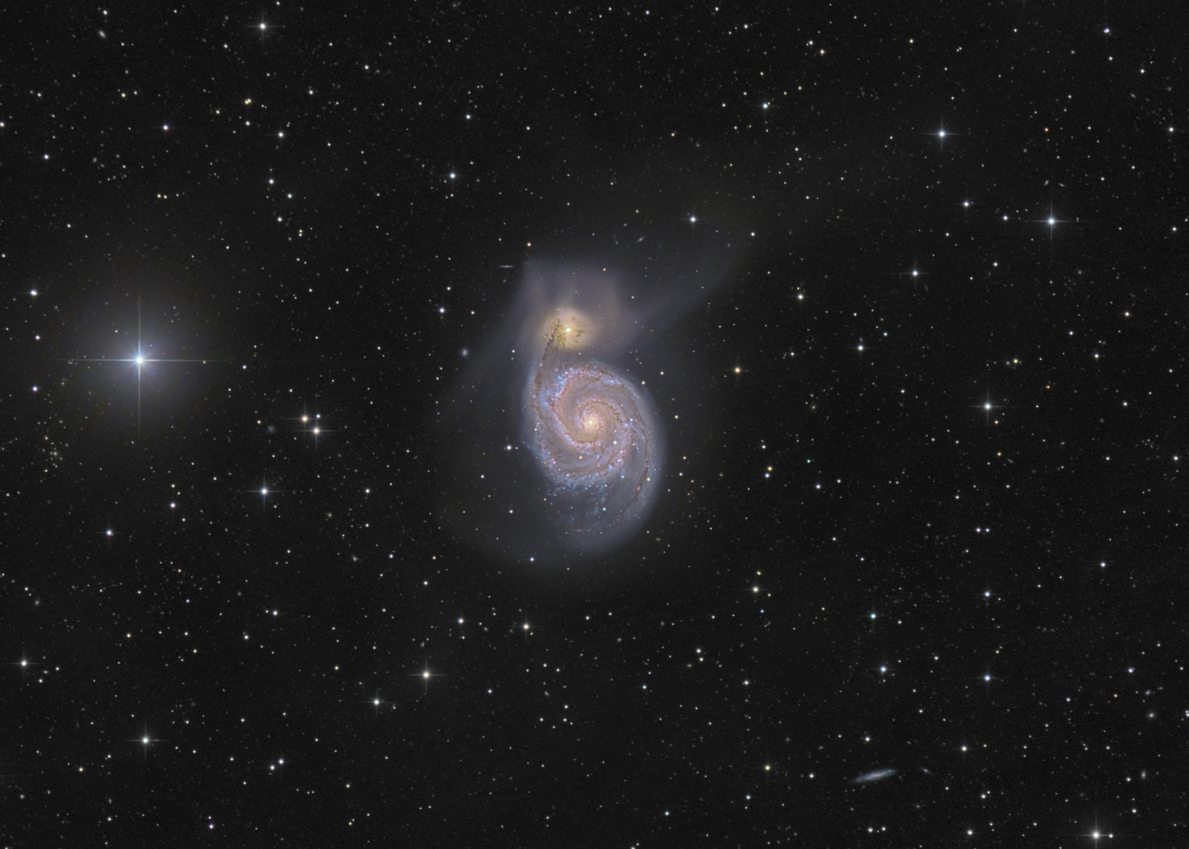 M51 20240109 L 290min 8 RGB alt