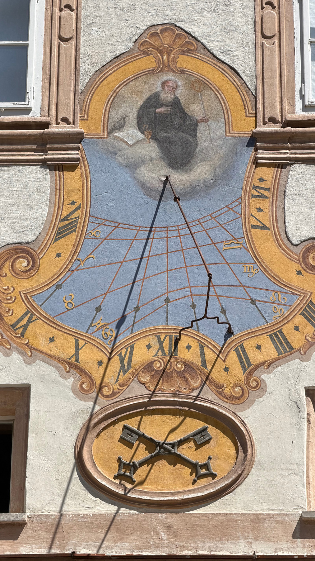 Sonnenuhr Stift St Peter Salzburg