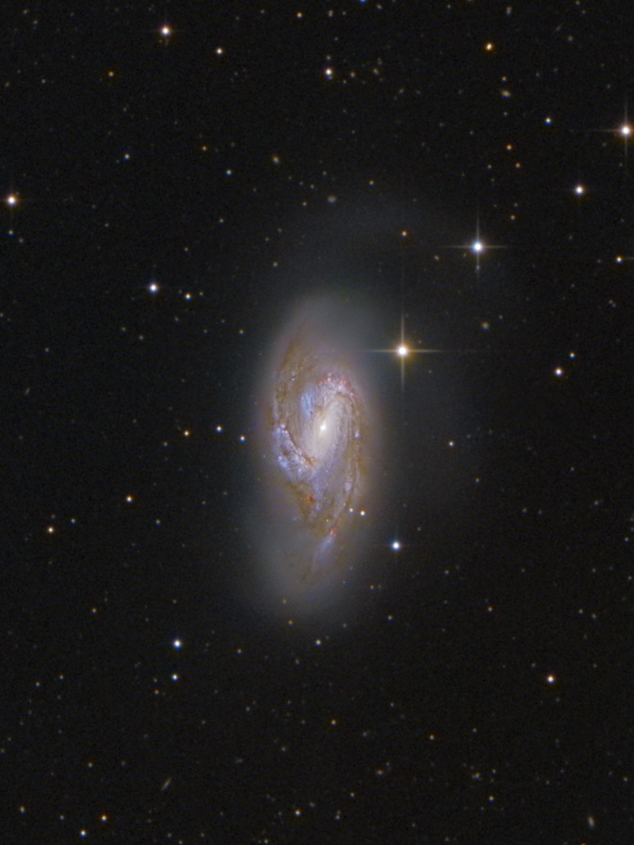 Klostersternwarte M66 20191231 20200117 je150min L RGB3