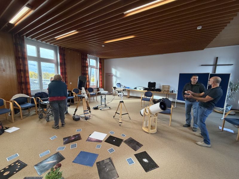 Seminarraum am Morgen des 27.10.2025