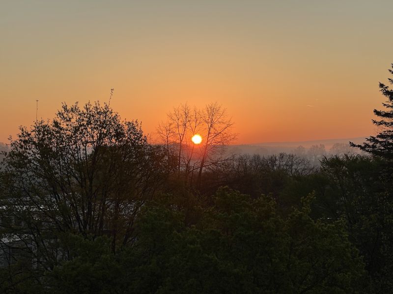 Sonnenaufgang Ostermorgen 2025