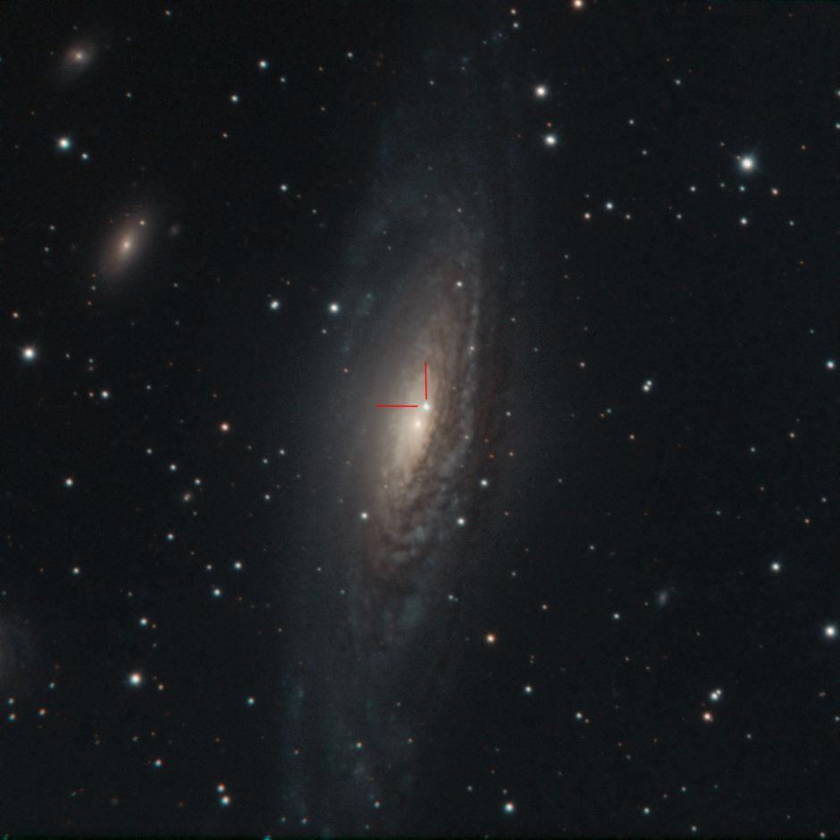 Supernova in NGC 7331 mit SN 2025 rbs