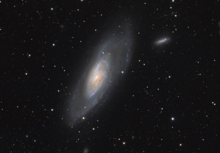 Messier 106 - EDT April 2026 circa acht Stunden belichtet