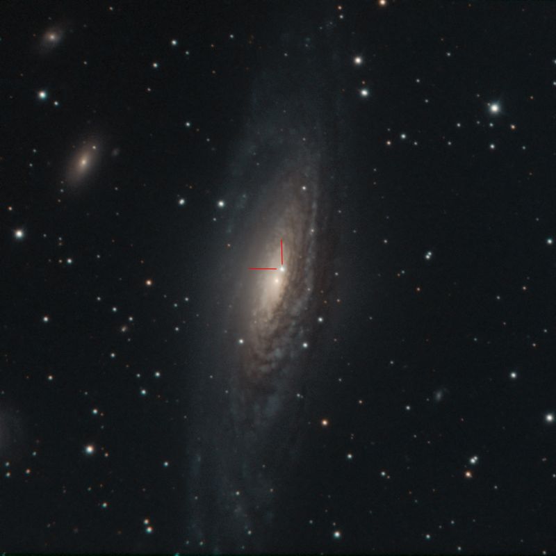 Supernova in NGC 7331 mit SN 2025 rbs