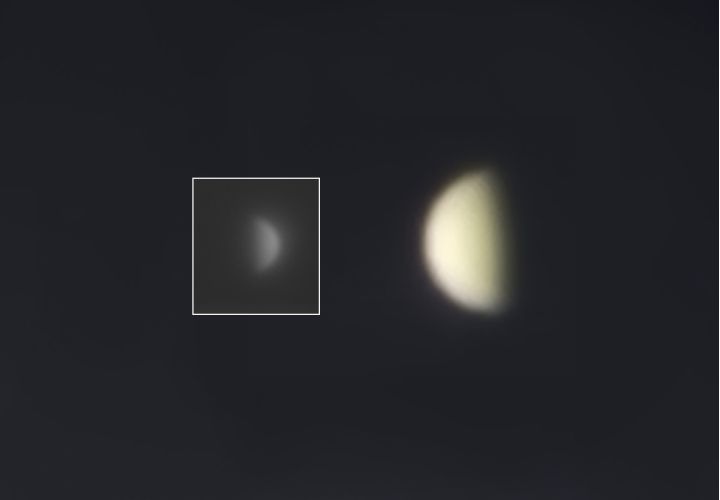 Merkur und Venus am Taghimmel